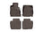 WeatherTech DigitalFit Floor Liners for 2018 Maserati GranTurismo [Covers Front & Rear Row, Cocoa] | 47202-1-5