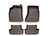 WeatherTech DigitalFit Floor Liners for Audi [Covers Front & Rear Row, Cocoa] | 47212-1-3
