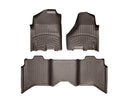 WeatherTech DigitalFit Floor Liners for Dodge/Ram [Covers Front & Rear Row, Cocoa] | 47216-1-3