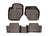 WeatherTech DigitalFit Floor Liners for 2017 2016 2015 2014 2013 2012 2011 2010 Volvo XC60 [Covers Front & Rear Row, Cocoa] | 47234-1-2