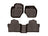 WeatherTech DigitalFit Floor Liners for 2018 2017 2016 Volvo S60 [Covers Front & Rear Row, Cocoa] | 47234-1-4