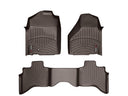 WeatherTech DigitalFit Floor Liners for Ram 1500/1500 [Covers Front & Rear Row, Cocoa] | 472381-472162