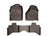 WeatherTech DigitalFit Floor Liners for Ram 1500/1500 [Covers Front & Rear Row, Cocoa] | 472381-472162