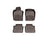 WeatherTech DigitalFit Floor Liners for 2016 2015 2014 2013 2012 2011 2010 Porsche Panamera [Covers Front & Rear Row, Cocoa] | 47257-1-2