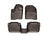 WeatherTech DigitalFit Floor Liners for 2016 2015 2014 2013 2012 2011 Lincoln MKS [Covers Front & Rear Row, Cocoa] | 473021-472372