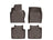 WeatherTech DigitalFit Floor Liners for 2019 2018 2017 2016 2015 2014 INFINITI Q70 [Covers Front & Rear Row, Cocoa] | 47304-1-2