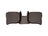 WeatherTech DigitalFit Floor Liners for Cayenne/Touareg [Covers Rear (2nd) Row, Cocoa] | 473333