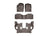 WeatherTech DigitalFit Floor Liners for INFINITI/Nissan [Covers Front & Both Rear Rows, Cocoa] | 47336-1-2-3