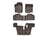 WeatherTech DigitalFit Floor Liners for Mercedes-Benz [Covers Front & Both Rear Rows, Cocoa] | 47401-1-2-3