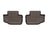 WeatherTech DigitalFit Floor Liners for 2019 2018 2017 Land Rover Range Rover Evoque [Covers Rear (2nd) Row, Cocoa] | 474044