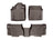 WeatherTech DigitalFit Floor Liners for 2022 2021 2020 2019 2018 2017 2016 2015 2014 2013 2012 Toyota Sequoia [Covers Front & Rear Row, Cocoa] | 474081-470934
