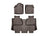 WeatherTech DigitalFit Floor Liners for 2021 2020 2019 2018 2017 2016 2015 2014 Toyota Tundra [Covers Front & Rear Row, Cocoa] | 474081-470938