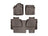 WeatherTech DigitalFit Floor Liners for 2021 2020 2019 2018 2017 2016 2015 2014 Toyota Tundra [Covers Front & Rear Row, Cocoa] | 474081-470939