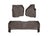 WeatherTech DigitalFit Floor Liners for F-250 Super Duty/F-350 Super Duty [Covers Front & Rear Row, Cocoa] | 474331-473052