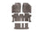WeatherTech DigitalFit Floor Liners for QX60/Pathfinder [Covers Front & Both Rear Rows, Cocoa] | 47445-1-2-3