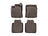 WeatherTech DigitalFit Floor Liners for 2019 2018 2017 2016 2015 2014 Jaguar XJ [Covers Front & Rear Row, Cocoa] | 47447-1-4
