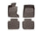 WeatherTech DigitalFit Floor Liners for 2020 2019 2018 2017 2016 2015 2014 2013 Lexus GS350 [Covers Front & Rear Row, Cocoa] | 47455-1-2