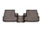 WeatherTech DigitalFit Floor Liners for 2019 2018 2017 2016 2015 Lincoln MKC [Covers Rear (2nd) Row, Cocoa] | 474593