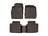 WeatherTech DigitalFit Floor Liners for 2019 2018 2017 2016 2015 2014 2013 Cadillac XTS [Covers Front & Rear Row, Cocoa] | 47460-1-2