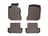 WeatherTech DigitalFit Floor Liners for Mercedes-Benz [Covers Front & Rear Row, Cocoa] | 474701-471613