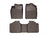 WeatherTech DigitalFit Floor Liners for ES300h/ES350 [Covers Front & Rear Row, Cocoa] | 47476-1-3