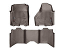 WeatherTech DigitalFit Floor Liners for Ram [Covers Front & Rear Row, Cocoa] | 474781-472163