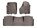 WeatherTech DigitalFit Floor Liners for 2500/3500 [Covers Front & Rear Row, Cocoa] | 474781-474772