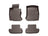 WeatherTech DigitalFit Floor Liners for 640i xDrive/650i xDrive [Covers Front & Rear Row, Cocoa] | 475081-473722
