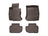 WeatherTech DigitalFit Floor Liners for 640i xDrive Gran Coupe/650i xDrive Gran Coupe [Covers Front & Rear Row, Cocoa] | 475081-473723