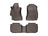 WeatherTech DigitalFit Floor Liners for 2018 2017 2016 2015 2014 Subaru Forester [Covers Front & Rear Row, Cocoa] | 47531-1-2