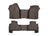 WeatherTech DigitalFit Floor Liners for Tahoe/Yukon [Covers Front & Rear Row, Cocoa] | 475431-476072