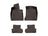WeatherTech DigitalFit Floor Liners for Mercedes-Benz [Covers Front & Rear Row, Cocoa] | 475711-4710602