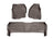 WeatherTech DigitalFit Floor Liners for F-250 Super Duty/F-350 Super Duty [Covers Front & Rear Row, Cocoa] | 475841-473052
