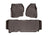 WeatherTech DigitalFit Floor Liners for F-250 Super Duty/F-350 Super Duty [Covers Front & Rear Row, Cocoa] | 475841-473053