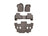 WeatherTech DigitalFit Floor Liners for Tahoe/Yukon [Covers Front & Both Rear Rows, Cocoa] | 47607-1-2-7
