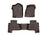 WeatherTech DigitalFit Floor Liners for Suburban 3500 HD/Yukon XL [Covers Front & Rear Row, Cocoa] | 47607-1-8