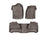 WeatherTech DigitalFit Floor Liners for Chevrolet/GMC [Covers Front & Rear Row, Cocoa] | 476071-475424