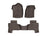 WeatherTech DigitalFit Floor Liners for 2020 2019 2018 2017 2016 2015 Cadillac Escalade ESV [Covers Front & Rear Row, Cocoa] | 476071-476942