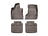 WeatherTech DigitalFit Floor Liners for 2016 2015 2014 Maserati Quattroporte [Covers Front & Rear Row, Cocoa] | 476101-475654