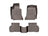WeatherTech DigitalFit Floor Liners for Mercedes-Benz [Covers Front & Rear Row, Cocoa] | 47676-1-2