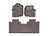WeatherTech DigitalFit Floor Liners for 2022 2021 2020 2019 2018 2017 2016 2015 Ford F-150 [Covers Front & Rear Row, Cocoa] | 47697-1-5