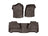 WeatherTech DigitalFit Floor Liners for Chevrolet/GMC [Covers Front & Rear Row, Cocoa] | 477221-475424
