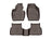 WeatherTech DigitalFit Floor Liners for 2018 2017 2016 2015 Audi Q3 [Covers Front & Rear Row, Cocoa] | 47747-1-2