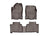 WeatherTech DigitalFit Floor Liners for Lexus [Covers Front & Rear Row, Cocoa] | 47749-1-2