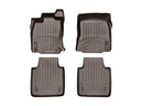WeatherTech DigitalFit Floor Liners for 2019 2018 2017 2016 2015 2014 Jaguar XJ [Covers Front & Rear Row, Cocoa] | 477541-474474
