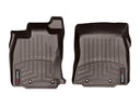 WeatherTech DigitalFit Floor Liners for 2019 2018 2017 2016 2015 2014 Jaguar XJ [Covers Front Row, Cocoa] | 477541
