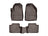 WeatherTech DigitalFit Floor Liners for 2018 2017 2016 2015 Jeep Cherokee [Covers Front & Rear Row, Cocoa] | 478331-475662