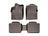 WeatherTech DigitalFit Floor Liners for 2017 2016 Toyota Tacoma [Covers Front & Rear Row, Cocoa] | 478671-470215