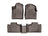 WeatherTech DigitalFit Floor Liners for 2015 Jeep Grand Cherokee [Covers Front & Rear Row, Cocoa] | 478751-473242