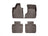 WeatherTech DigitalFit Floor Liners for 2022 2021 2020 2019 2018 2017 2016 Maserati Quattroporte [Covers Front & Rear Row, Cocoa] | 478821-475652
